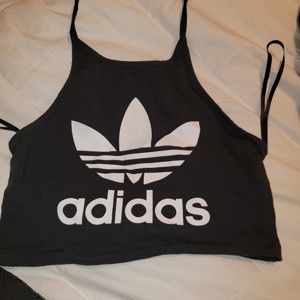 Crop halter top
